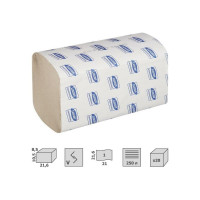 Полотенца бумажные д/дисп. Luscan PROFESSIONAL Luscan Professional Vслож1слнат втор250л20пач/уп 847946