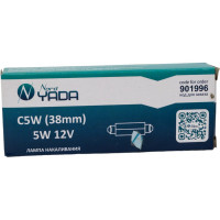 Лампа Nord-Yada C5W 12V 38mm SV8.5 салон.подс.ном.знака 901996