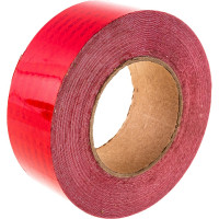 Светоотражающая лента Дали-Авто призма высокой интенсивности 50мм*23м красная DA-01878