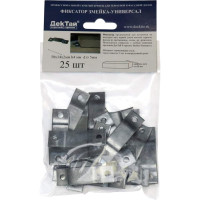 Крепеж из нержавеющей стали ДекТай Фиксатор Змейка 25 шт. ФЛН 25