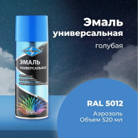 Универсальная акриловая эмаль SKYRON голубая RAL5012 SR-15012