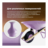 Универсальная эмаль SKYRON металлик сиреневая SR-19150