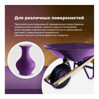 Универсальная эмаль SKYRON металлик фиолетовая SR-19160