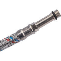 Подводка для смесителей СТМ сталь, 1/2xM10x50 см., длинный штуцер CWFLS050