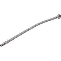 Подводка для смесителей СТМ сталь, 1/2xM10x40 см., короткий. штуцер CWFSS040