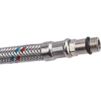 Подводка для смесителей СТМ сталь, 1/2xM10x40 см., короткий. штуцер CWFSS040