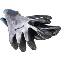 Универсальные перчатки с полиуретановым покрытием UNITRAUM серые UN-N002-10