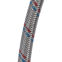 Подводка для смесителей СТМ сталь 1/2xM10x60 см., короткий штуцер CWFSS060
