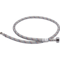 Подводка для смесителей СТМ сталь, 1/2xM10x100 см., короткий штуцер CWFSS100