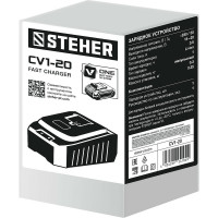 Зарядное устройство для Li-Ion АКБ 14-18 В, 3.5А, тип V1 STEHER CV1-20