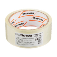 Клейкая лента ЕРМАК прозрачная, 38мм x 40м 687-020