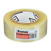 Клейкая лента ЕРМАК прозрачная, 48мм x 180м 687-011