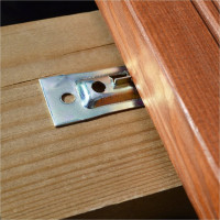 Крепеж из нержавеющей стали ДекТай Змейка Лодочка 145 ЛНС 100 шт. 145ЛНС 100