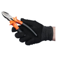 Кусачки ЕРМАК 200мм "Классик" шлифованные, бокорезы 661-873