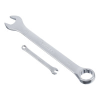 Набор рожково-накидных ключей ЕРМАК 12 предметов, 6-22мм, матовые CRV, пластик холдер 736-050