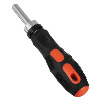 Отвертка ЕРМАК реверсивная, адаптер 1/4, биты: SL4,SL5.5,SL6.5,PH1,PH2,PZ1,PZ2,TORX10,TORX15,TORX20 651-197