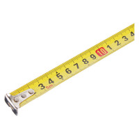 Рулетка ЕРМАК 3 фиксатора, двукомпонентный корпус, 5м х 19мм 658-125