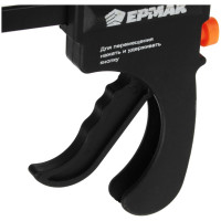 Универсальная F-образная струбцина ЕРМАК 150х265х45 пластмассовый корпус 668-045