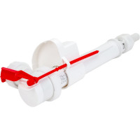 Выпускной комплект Alcadrain SA2000S 3/8 CHROM со стоп кнопкой одинарной 00022197