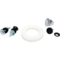 Выпускной комплект Alcadrain SA2000S 3/8 CHROM со стоп кнопкой одинарной 00022197