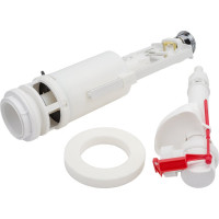 Выпускной комплект Alcadrain SA2000S 3/8 CHROM со стоп кнопкой одинарной 00022197