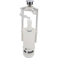 Выпускной комплект Alcadrain SA2000S 3/8 CHROM со стоп кнопкой одинарной 00022197