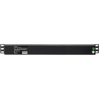 Блок розеток ExeGate ServerPro PDU-19H804 Al-8S-EU2.5CU-SW, 19, 1U, алюминий, 8Schuko, евро, 2.5м 280843
