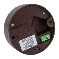 Датчик движения TDM ELECTRIC ДДП-03В "ЭКО" 1200Вт, 10-900с, 6м , 3+Лк, 120 сбоку+360 сверху градусов, IP33, венге SQ0324-0044