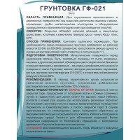 Грунтовка Красиво ГФ-021 для стен, по металлу, по дереву красно-коричневый 0,8 кг 4690417026500