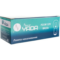 Лампа Nord-Yada P21W 12V BA15s указатель поворота и стоп-сигнал 10 шт 800012