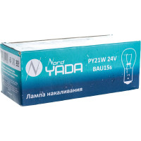 Лампа Nord-Yada PY21W 24V BAU15s, желт.со смещ. цоколем 800071