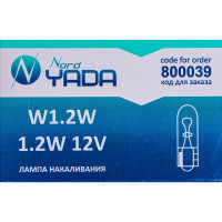 Лампа Nord-Yada W1, 2W 12V б/ц панель приборов 800039