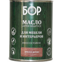 Масло для дерева, мебели и интерьеров Бор красное дерево, 0,64 кг 4690417074310