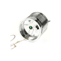 Садовый фонарь на солнечной батарее Luazon "Лампочка Желтая", 5 led, пластик, на прищепке 2997290