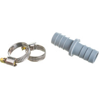 Соединитель MasterProf 19/19 в комплекте с хомутами для сливных шлангов  ИС.131467
