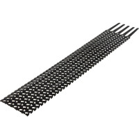 Стяжки пластиковые (хомуты) TDM ELECTRIC чёрные ПУ многозвенные RS 10x300 упаковка 20 штук SQ0515-0604