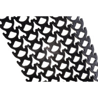 Стяжки пластиковые (хомуты) TDM ELECTRIC чёрные ПУ многозвенные RS 10x300 упаковка 20 штук SQ0515-0604