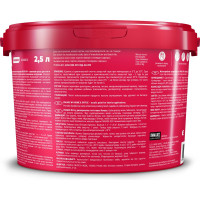 Краска акриловая PARADE W4 износоустойчивая белая матовая 2,5 л Россия 90002002327