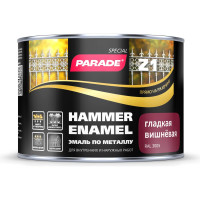Эмаль по металлу PARADE Z1 гладкая RAL 3005 вишневый 0,45 л Лк-00006332