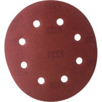 Бумага шлифовальная (20 шт; 180 мм; зерно 220; 8 отверстий) Sturm DWS6010-9220