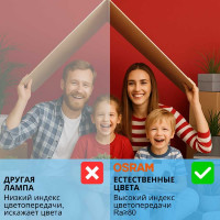 Светодиодная лампа OSRAM LED STAR P Шар 5Вт E27 600 Лм 4000 К Нейтральный белый свет 4058075212541