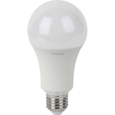 Светодиодная лампа OSRAM LED, Value, A, E27, 1600Лм, 20Вт, замена 150Вт, 6500К, холодный белый свет 4058075579378