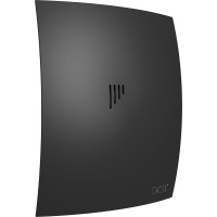 Осевой вытяжной вентилятор ERA BREEZE 4C Matt black, диаметр 98 мм, декоративный 90-06903