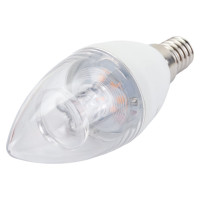 Светодиодная лампа OSRAM LED STAR, B, свеча, 5Вт, E14, 470 Лм, 2700 К, теплый белый свет 4058075318120