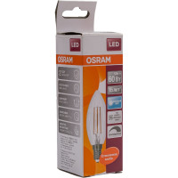 Светодиодная лампа OSRAM LED STAR, DIM, B, свеча, 5Вт, E14, 520 Лм, 4000 К, нейтральный белый свет 4058075230385