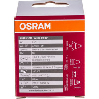 Светодиодная лампа OSRAM LED STAR PAR16 5Вт GU10 370 Лм 4000 К Нейтральный белый свет 4058075403406