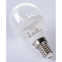 Светодиодная лампа OSRAM LED STAR P Шар 5Вт E14 470 Лм 2700 К Теплый белый свет 4058075318274
