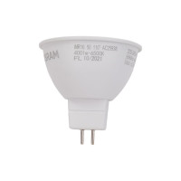 Светодиодная лампа OSRAM LED STAR MR16 5Вт GU5.3 400 Лм 6500 К Холодный белый свет 4058075480520