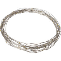 Светодиодная гирлянда TDM ELECTRIC Роса50, 50LED, 5м, 3000К, 3хАА, SQ0361-0052