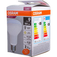 Светодиодная лампа OSRAM LED Value R E27 880лм 11Вт замена 90Вт 3000К теплый белый свет 4058075582699